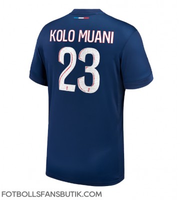 Paris Saint-Germain Randal Kolo Muani #23 Replika Hemmatröja 2024-25 Kortärmad